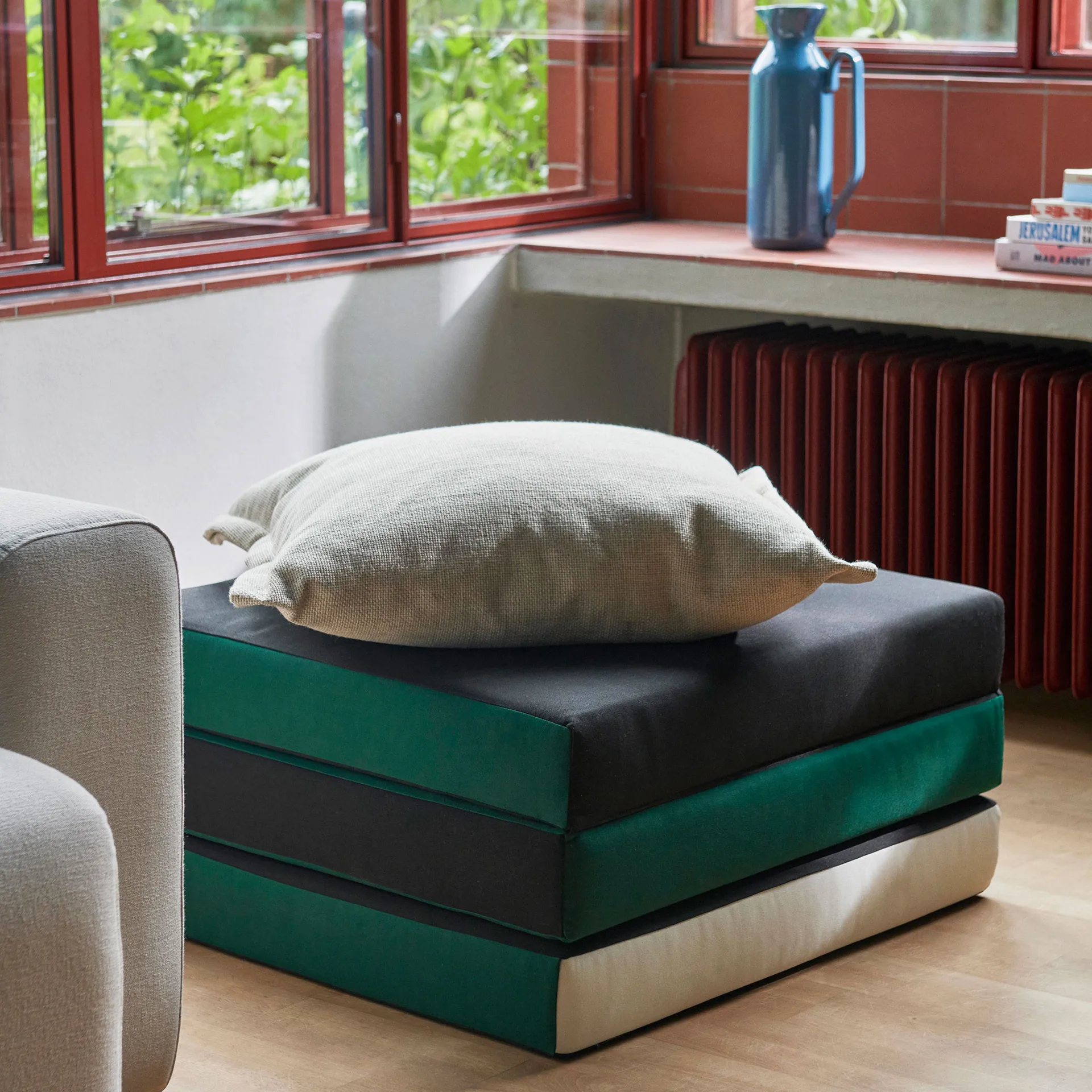 Colchón 3 Fold 70x195 cm, Green HAY