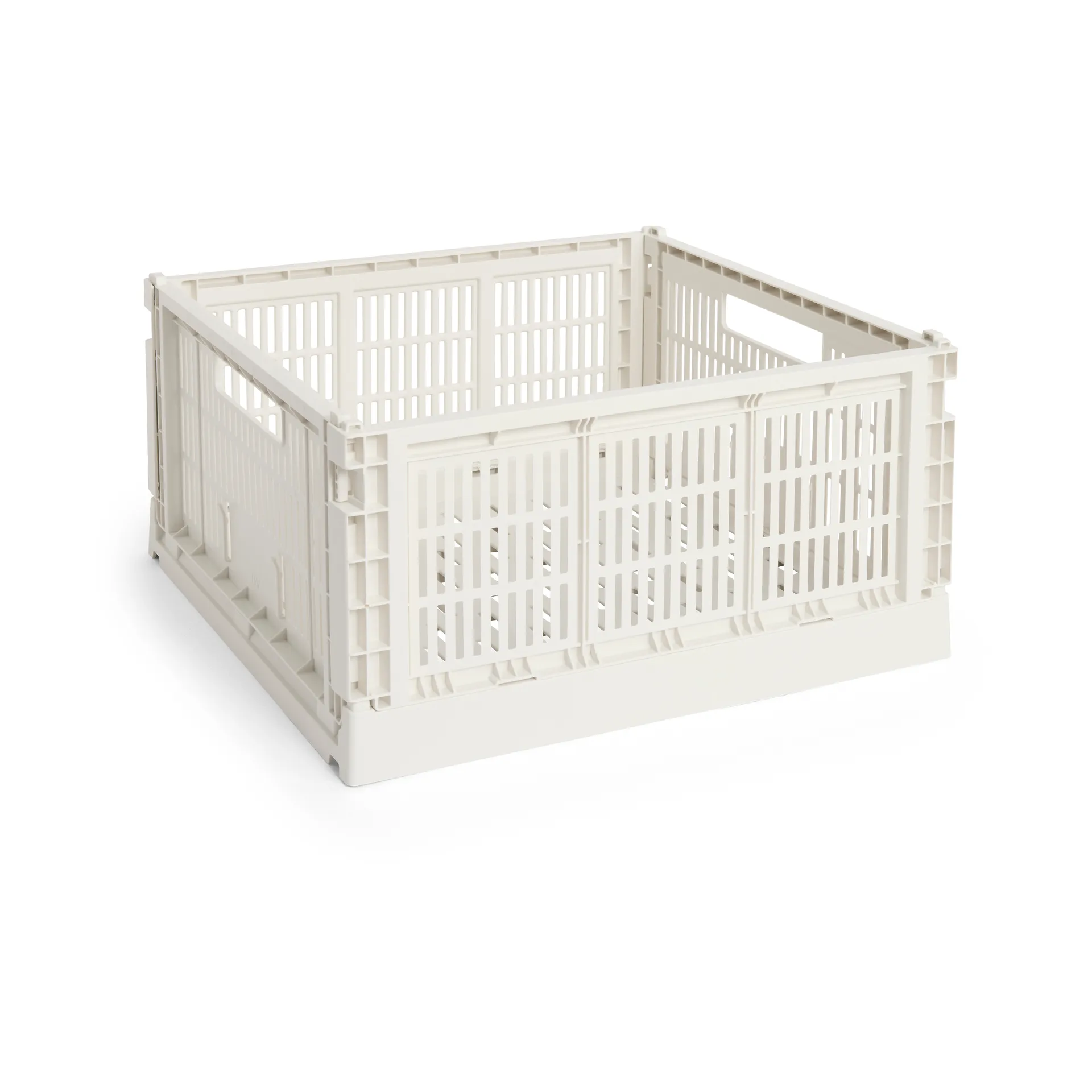 Colour Crate L Square 42x42 cm, Off white HAY