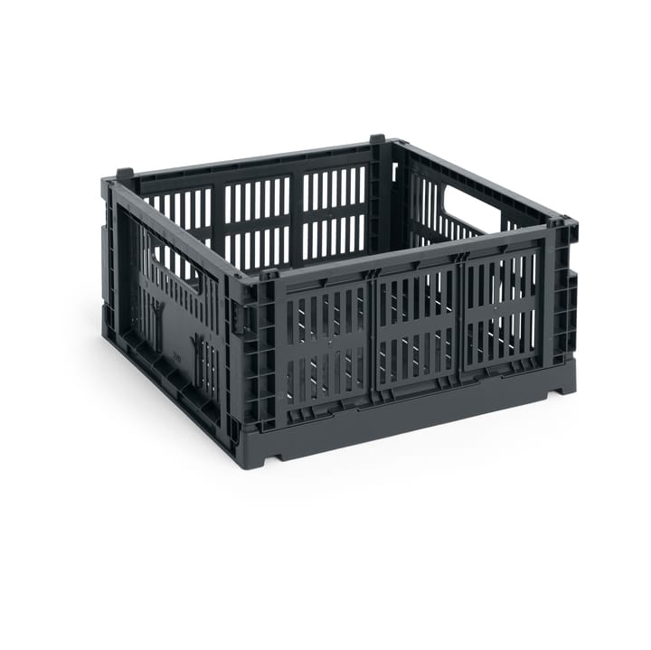 Colour Crate M Square 29,5x29,5 cm - Charcoal - HAY