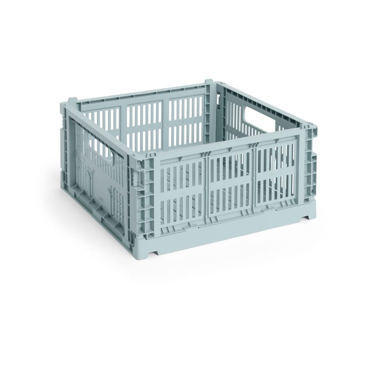 Colour Crate M Square 29,5x29,5 cm - Dusty blue - HAY