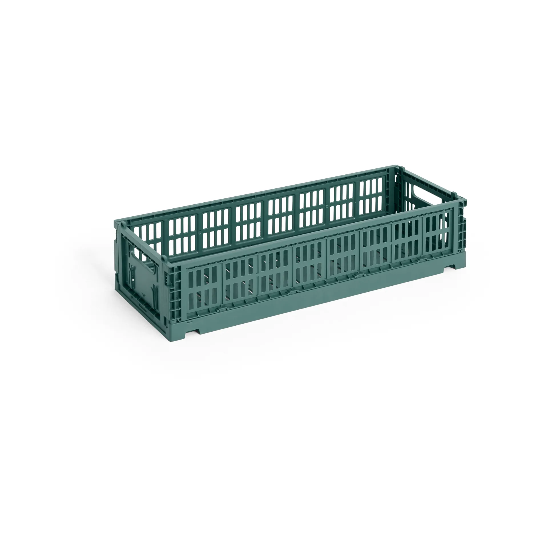 Colour Crate Mini Oblong 13x34,5 cm, Dark green HAY