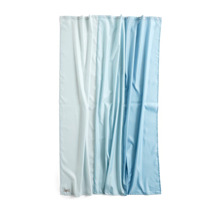 Cortina de baño Aquarelle Vertical 180x200 cm, Ice blue HAY