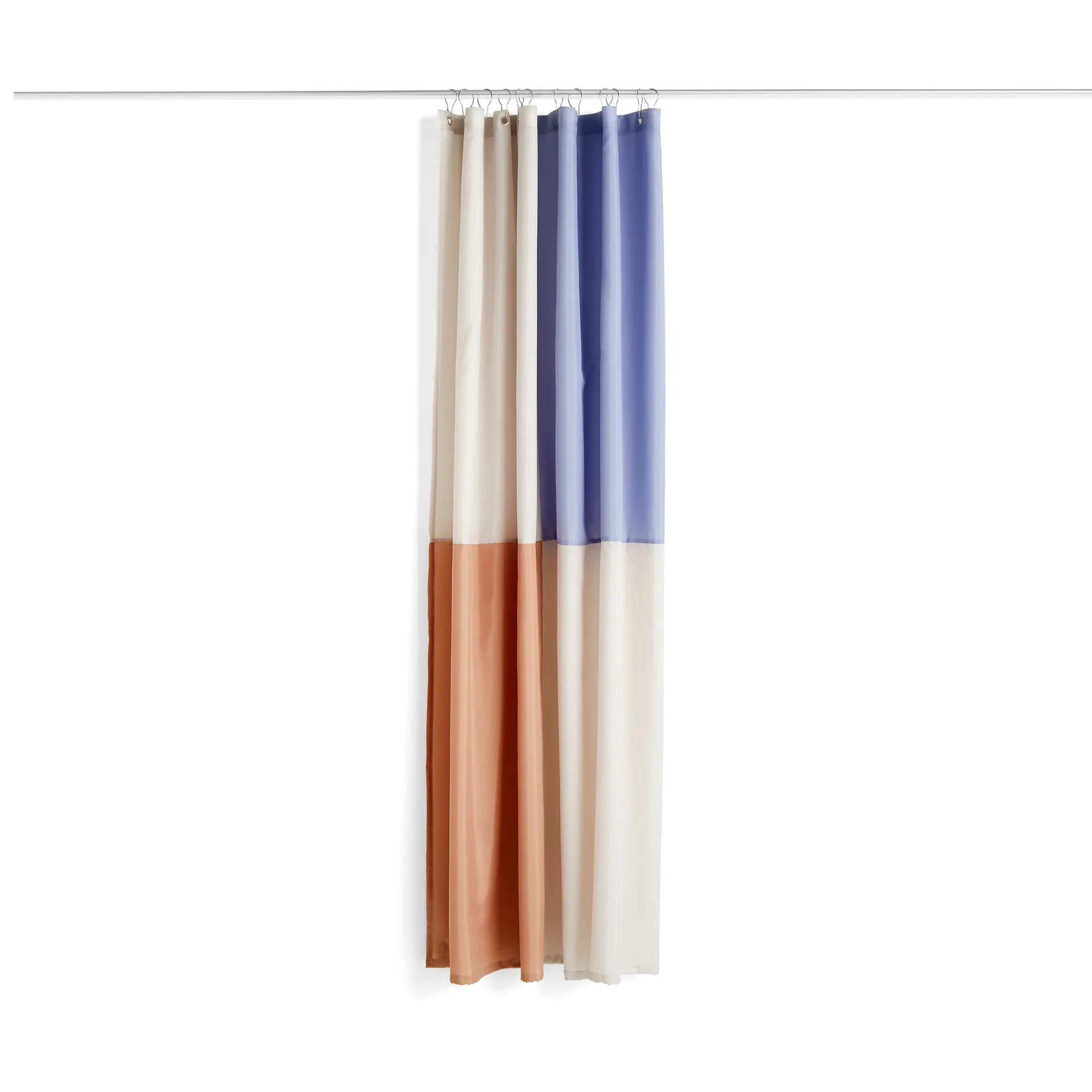 Cortina de ducha Check 180×200 cm, Blue HAY