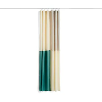 Cortina de ducha Check 180×200 cm - Green - HAY
