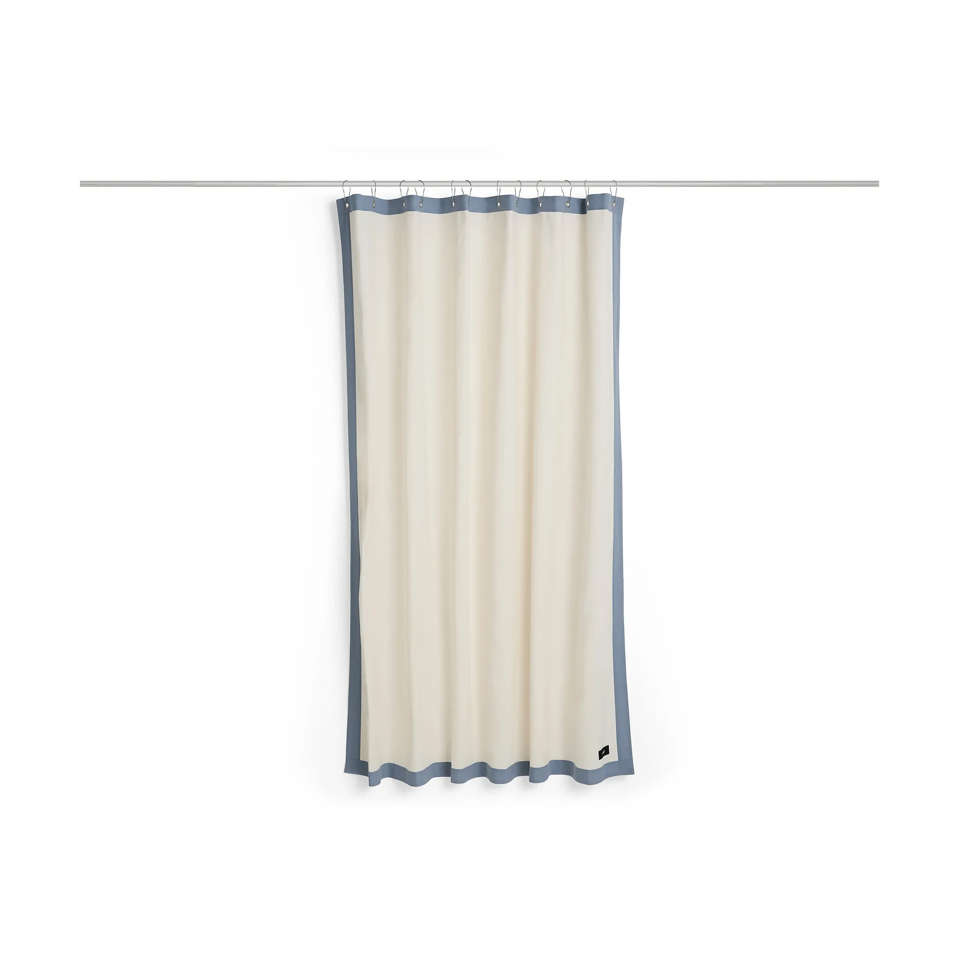 Cortina de ducha Outline, Cream and blue HAY