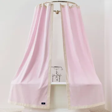 Cortina de ducha Outline - Pink and cream - HAY