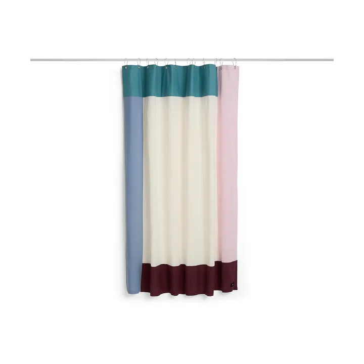 Cortina de ducha Pivot 180 x 200 cm - Multi pink - HAY