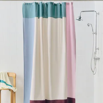 Cortina de ducha Pivot 180 x 200 cm - Multi pink - HAY