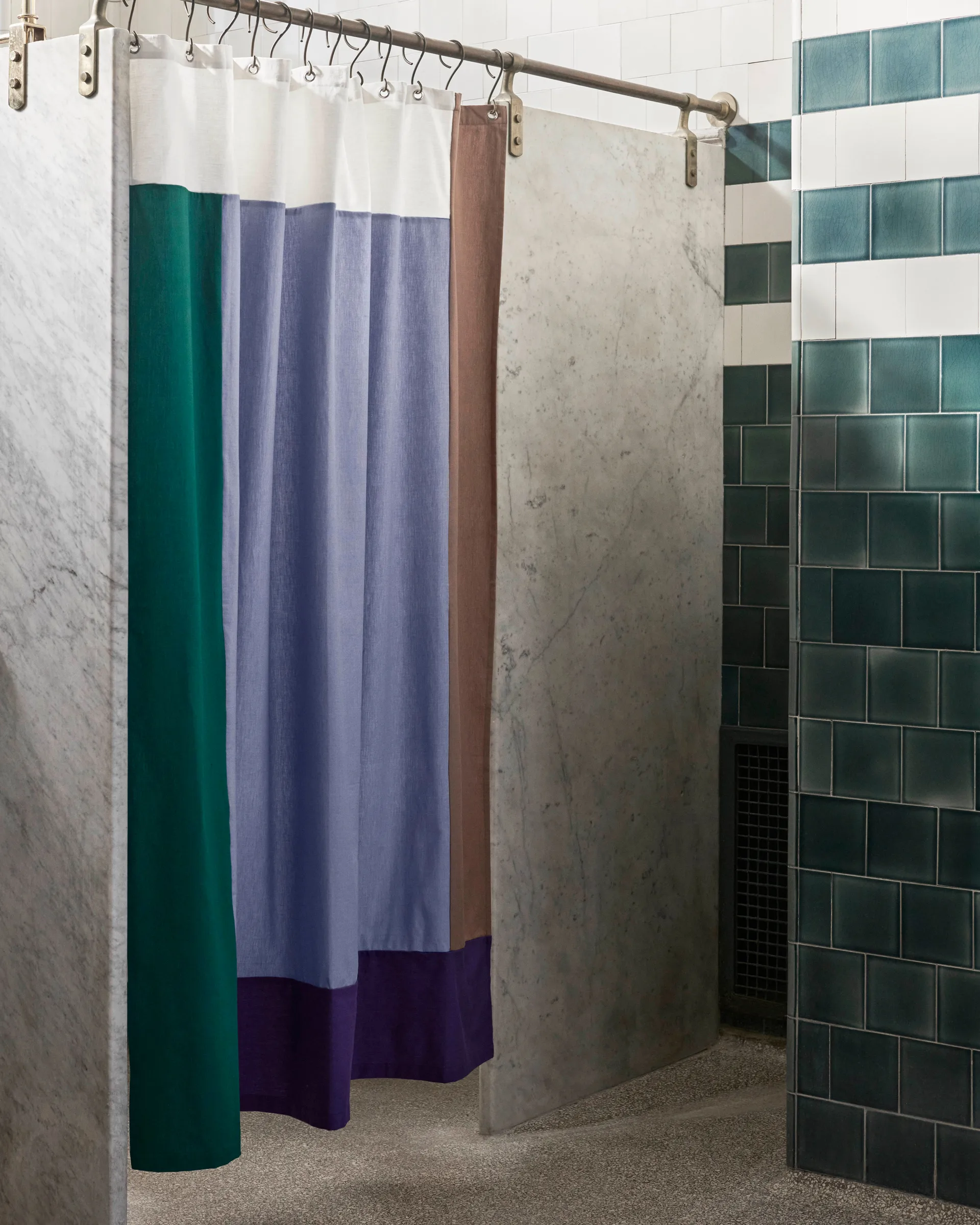 Cortina de ducha Pivot 180x200 cm, Blue HAY