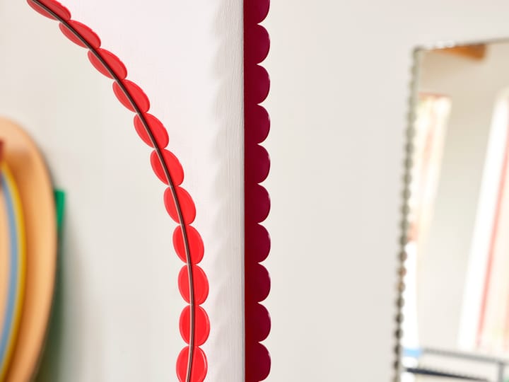 Espejo Arcs Mirror Ø60 cm, Red HAY