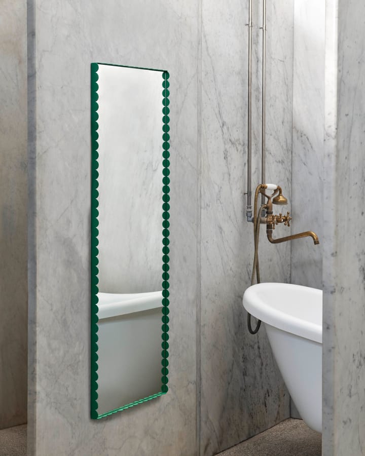 Espejo Arcs Mirror Rectangle M 50x133,5 cm - Green - HAY