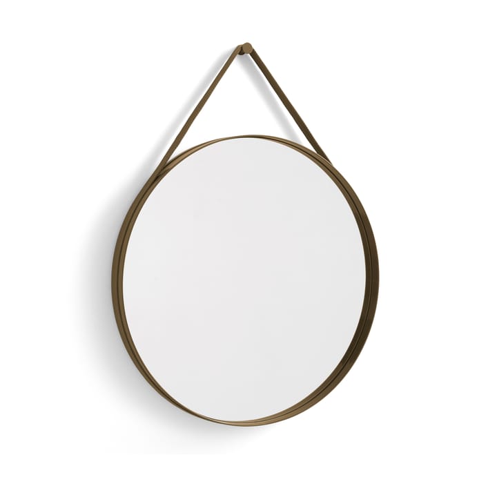 Espejo Strap Mirror Ø70 cm - Light brown - HAY