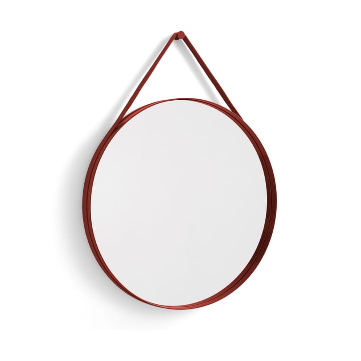 Espejo Strap Mirror Ø70 cm - Red - HAY