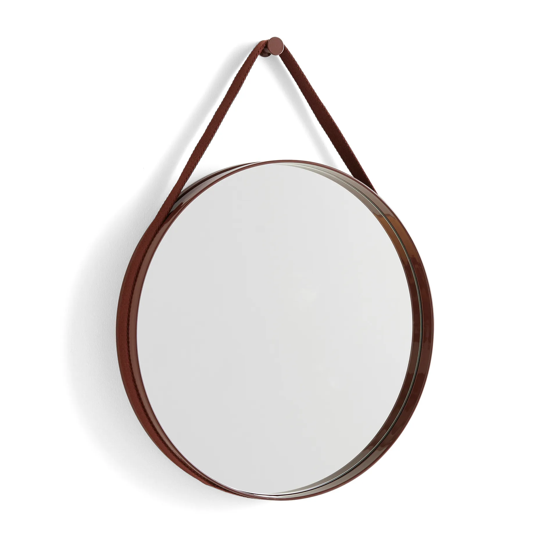 Espejo Strap Mirror, Dark brown HAY