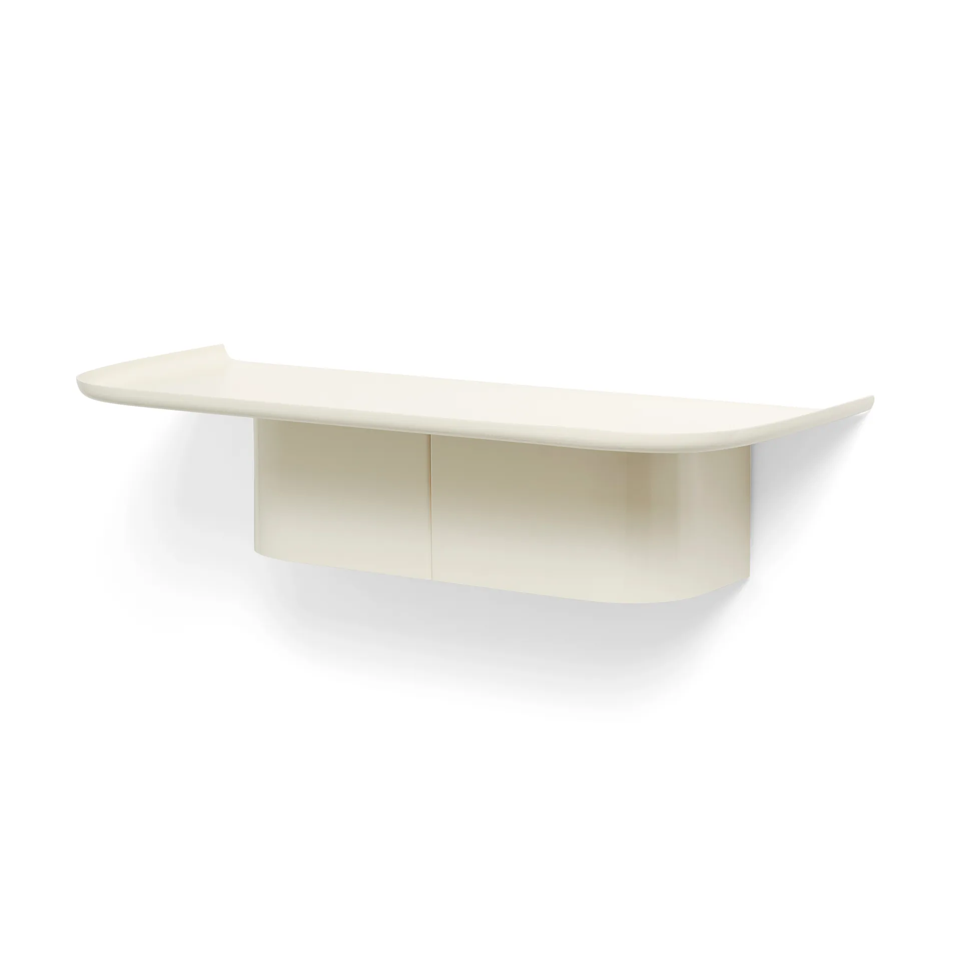 Estante de pared Korpus 4 hook M, Cream HAY