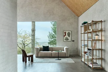 Estantería Woody - Oak-almond white, alto - HAY