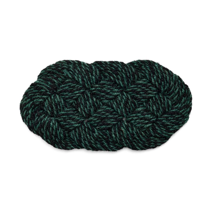 Felpudo Coco 40x80 cm - Swirl black - HAY