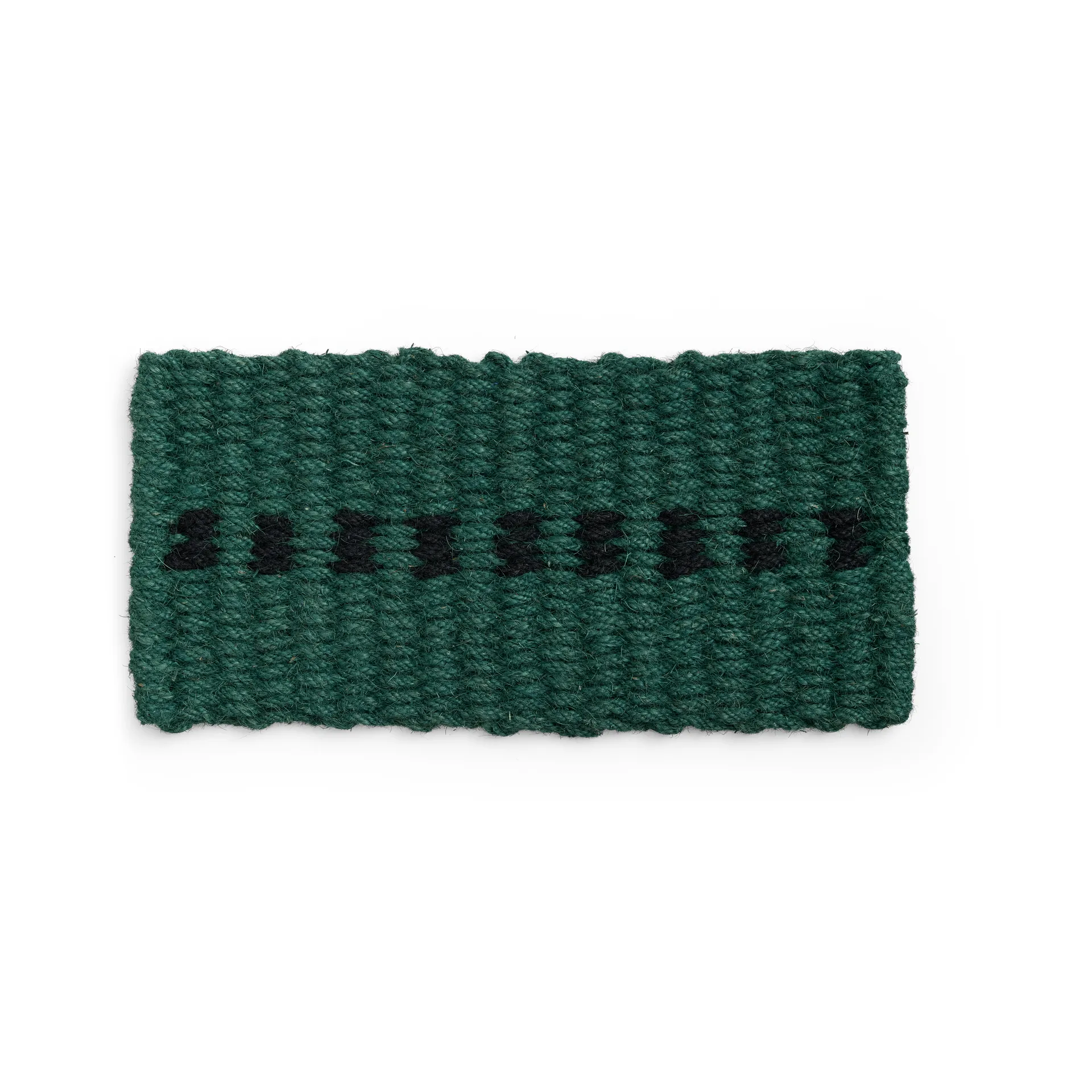 Felpudo Coco Dot, Dark green-black HAY
