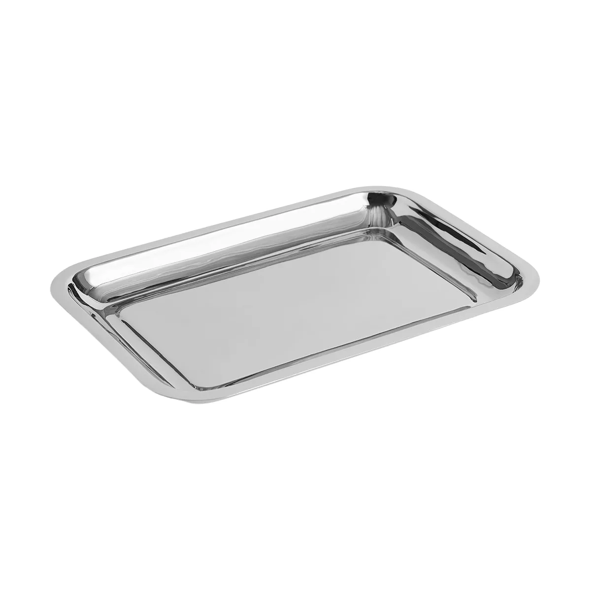 Fuente de servir Essential Steel, Acero inoxidable, rectangular, small HAY