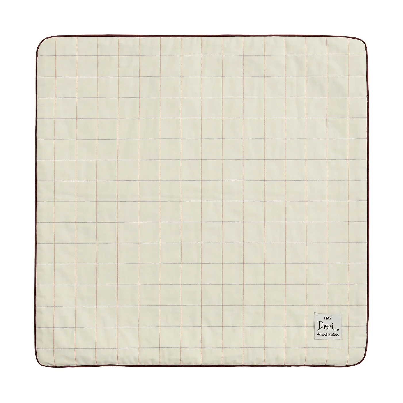 Funda de cojín Dori, Maroon, 60x60 cm HAY