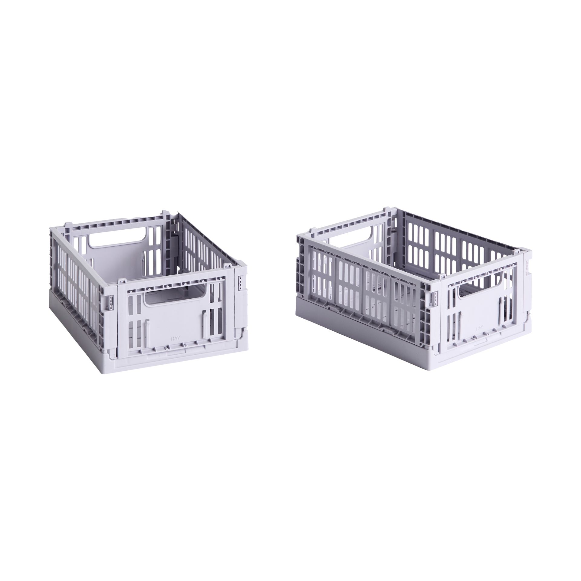 HAY Colour Crate Mini 2-pack 13x17 cm, Lavender HAY
