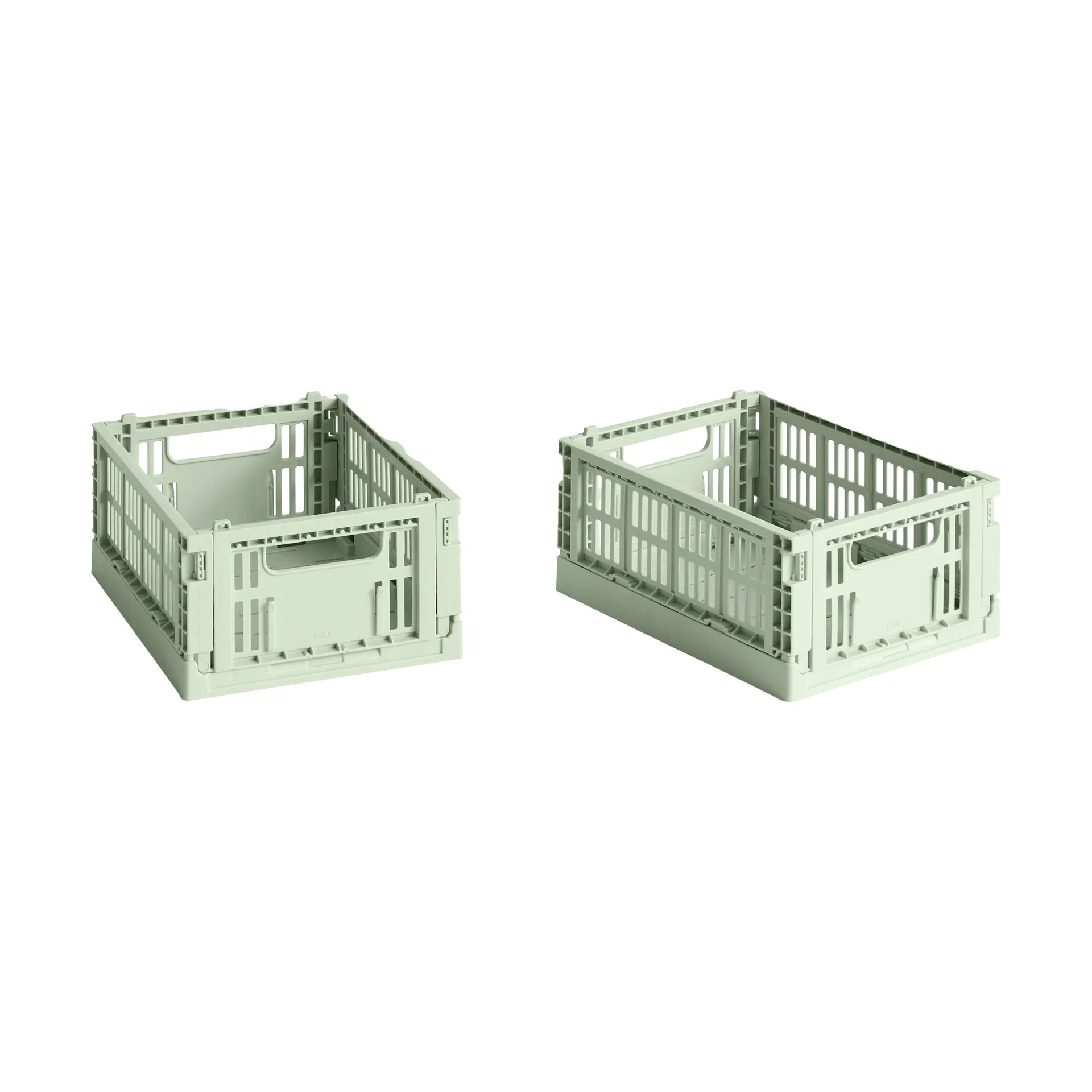 HAY Colour Crate Mini 2-pack 13x17 cm, Mint HAY