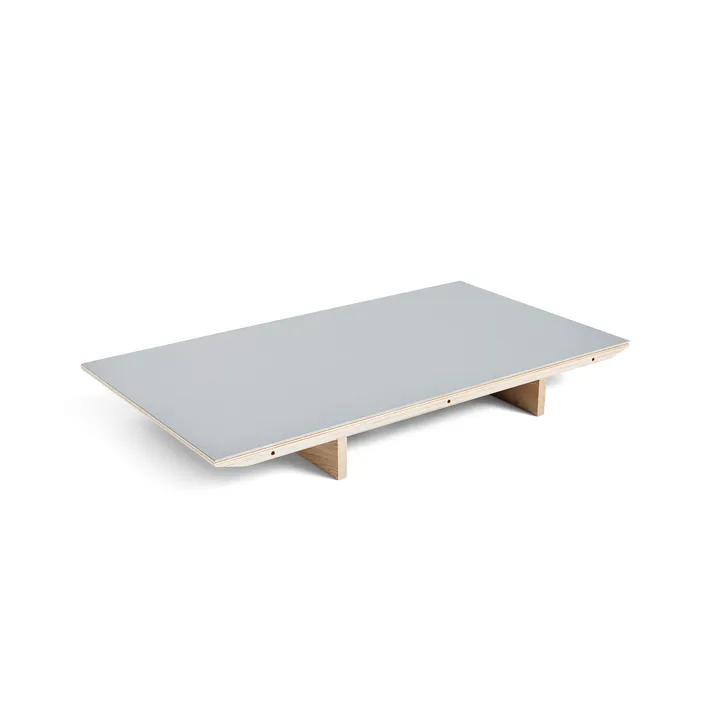 Hoja extensible para mesa de comedor CPH30 2.0, 50x80 cm - Grey linoleum-roble lacado - HAY