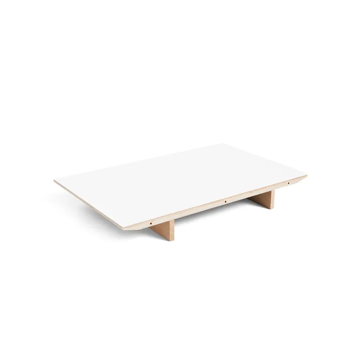 Hoja extensible para mesa de comedor CPH30 2.0, 50x80 cm - White laminate-roble lacado - HAY