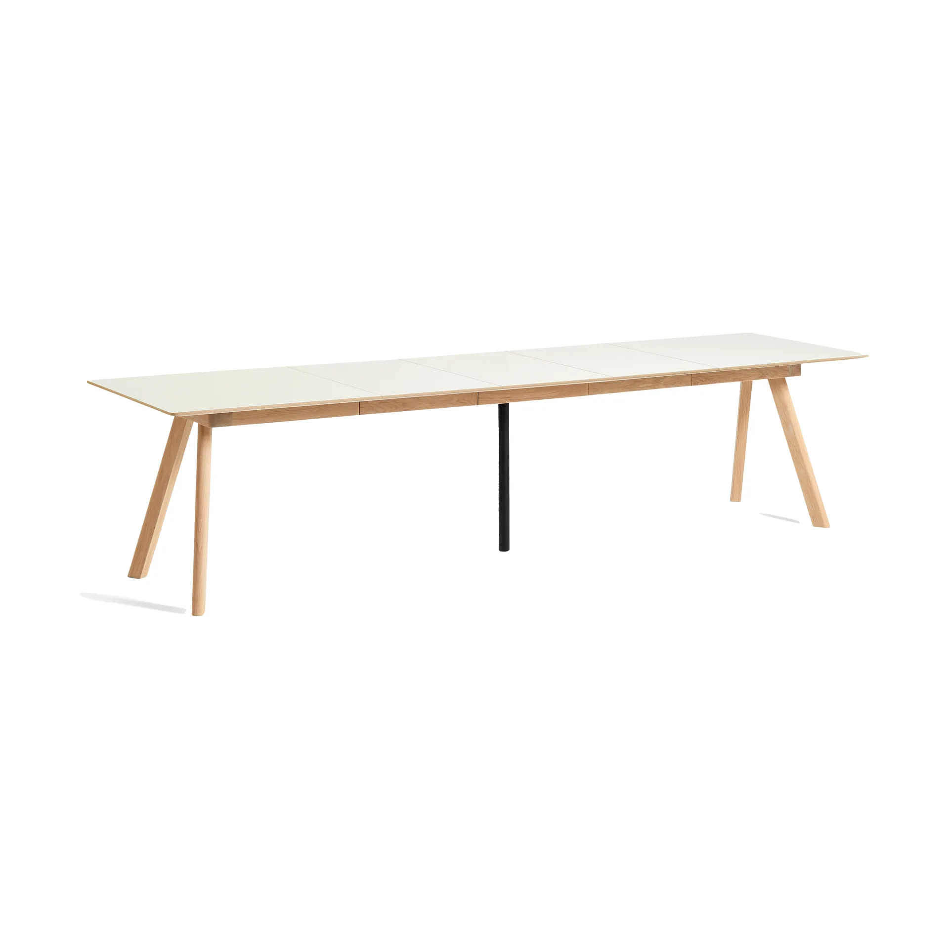Hoja extensible para mesa de comedor CPH30 2.0, 50x80 cm, White laminate-roble lacado HAY