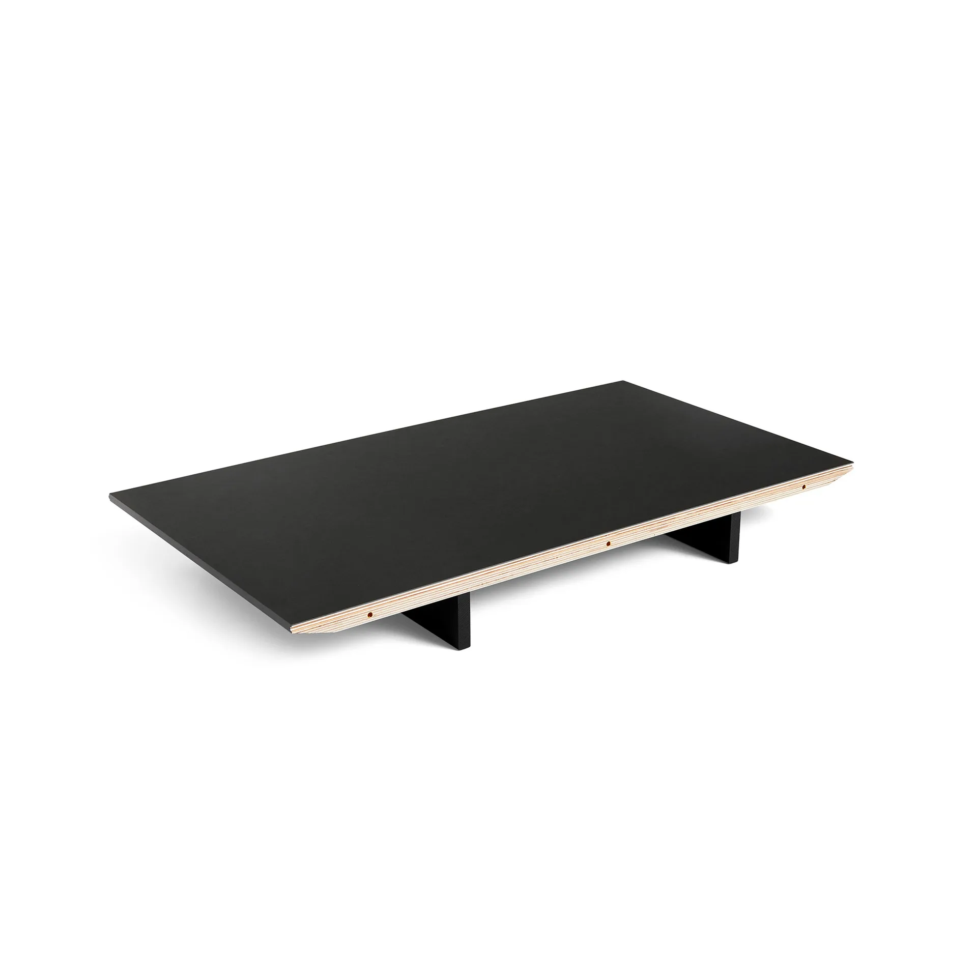 Hoja extensible para mesa de comedor CPH30 2.0, 50x90 cm, Black linoleum-roble HAY