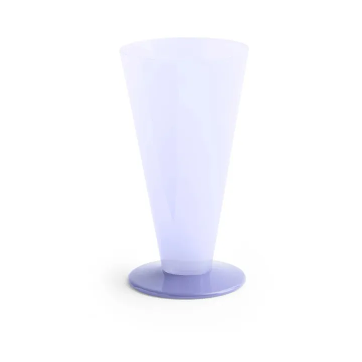 Jarrón Conical - Light blue-lavender blue, small - HAY