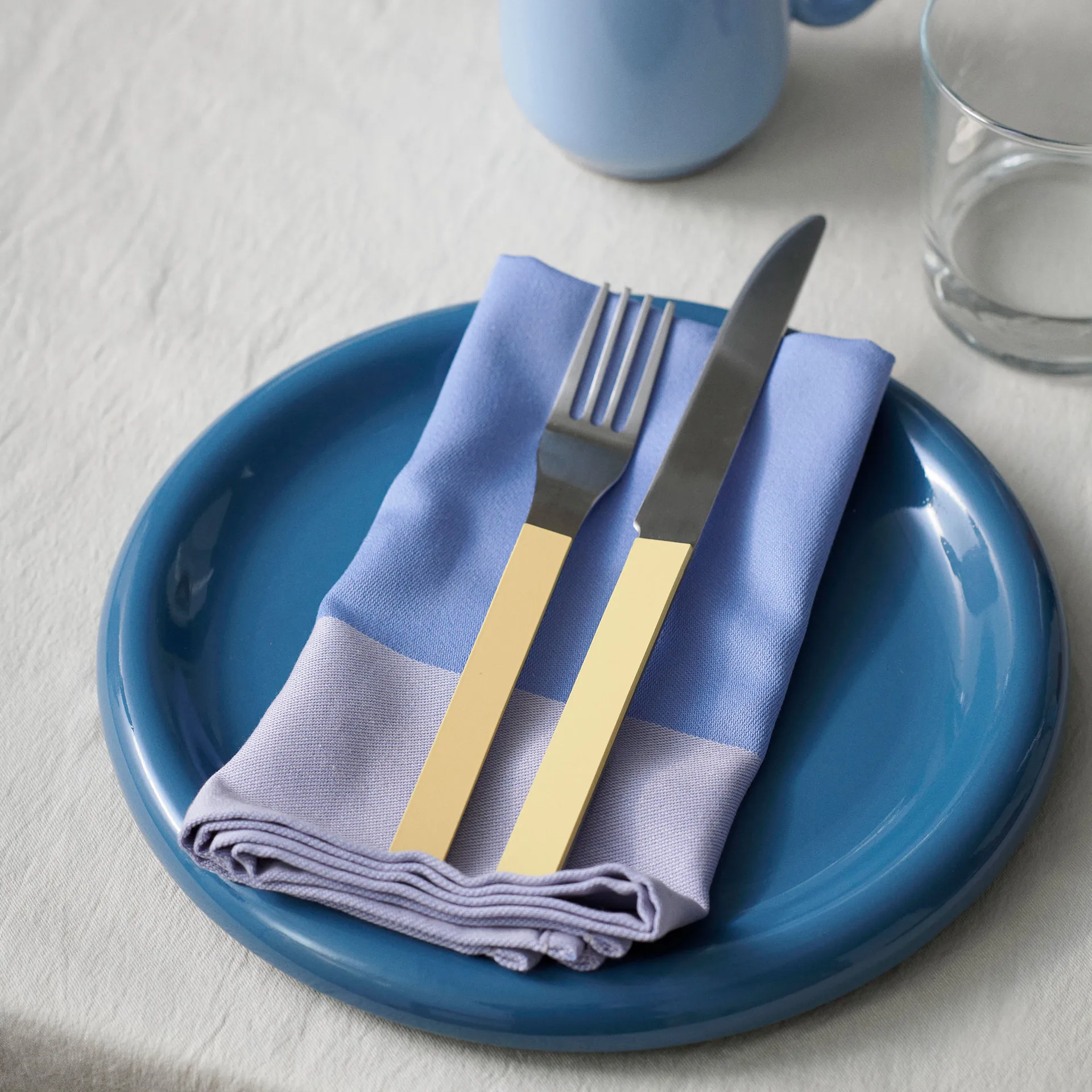 Juego de cubiertos MVS 4 piezas, Yellow HAY