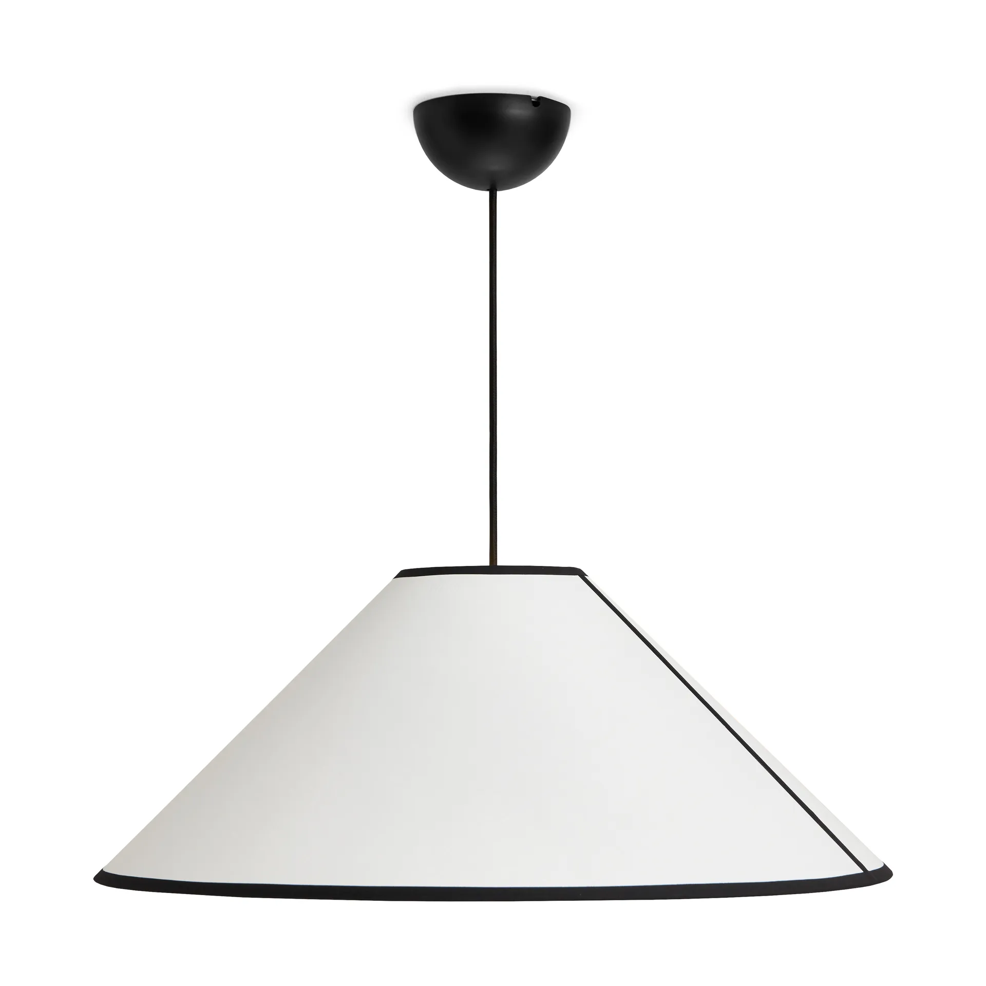 Lámpara colgante Ava Cone  60 cm, Blanco HAY