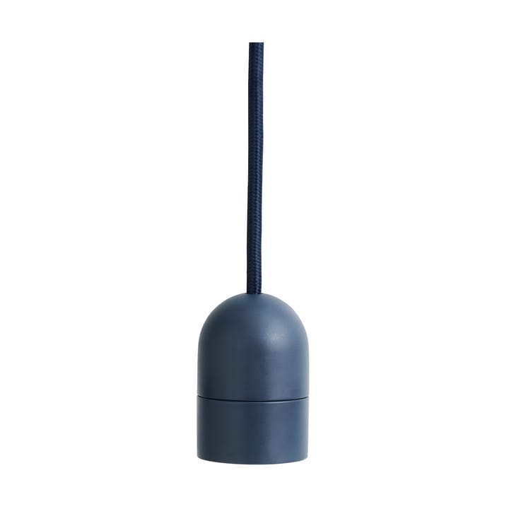 Lámpara colgante Common Pendant Cord set Ø12 cm - Anthracite blue - HAY