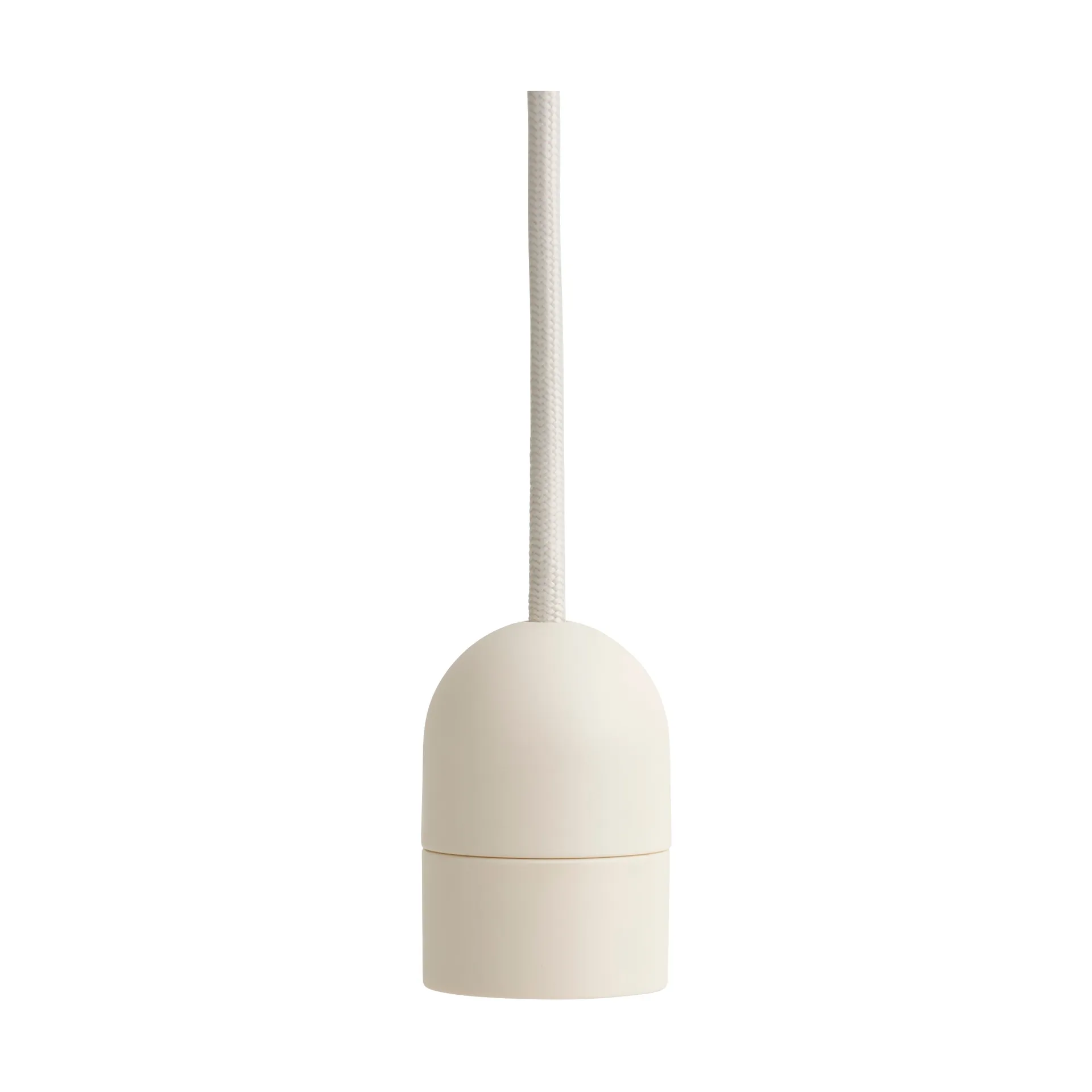 Lámpara colgante Common Pendant Cord set Ø12 cm, Clay white HAY