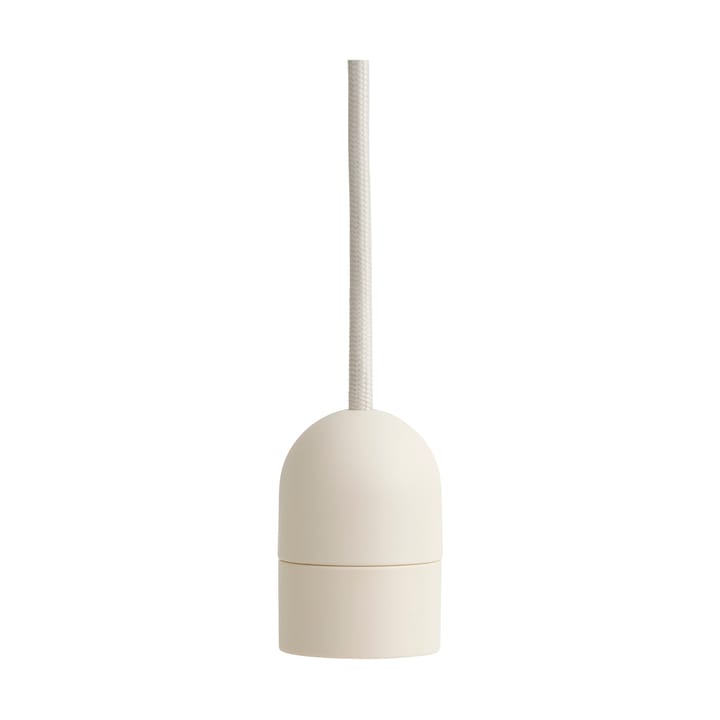 Lámpara colgante Common Pendant Cord set Ø12 cm - Clay white - HAY