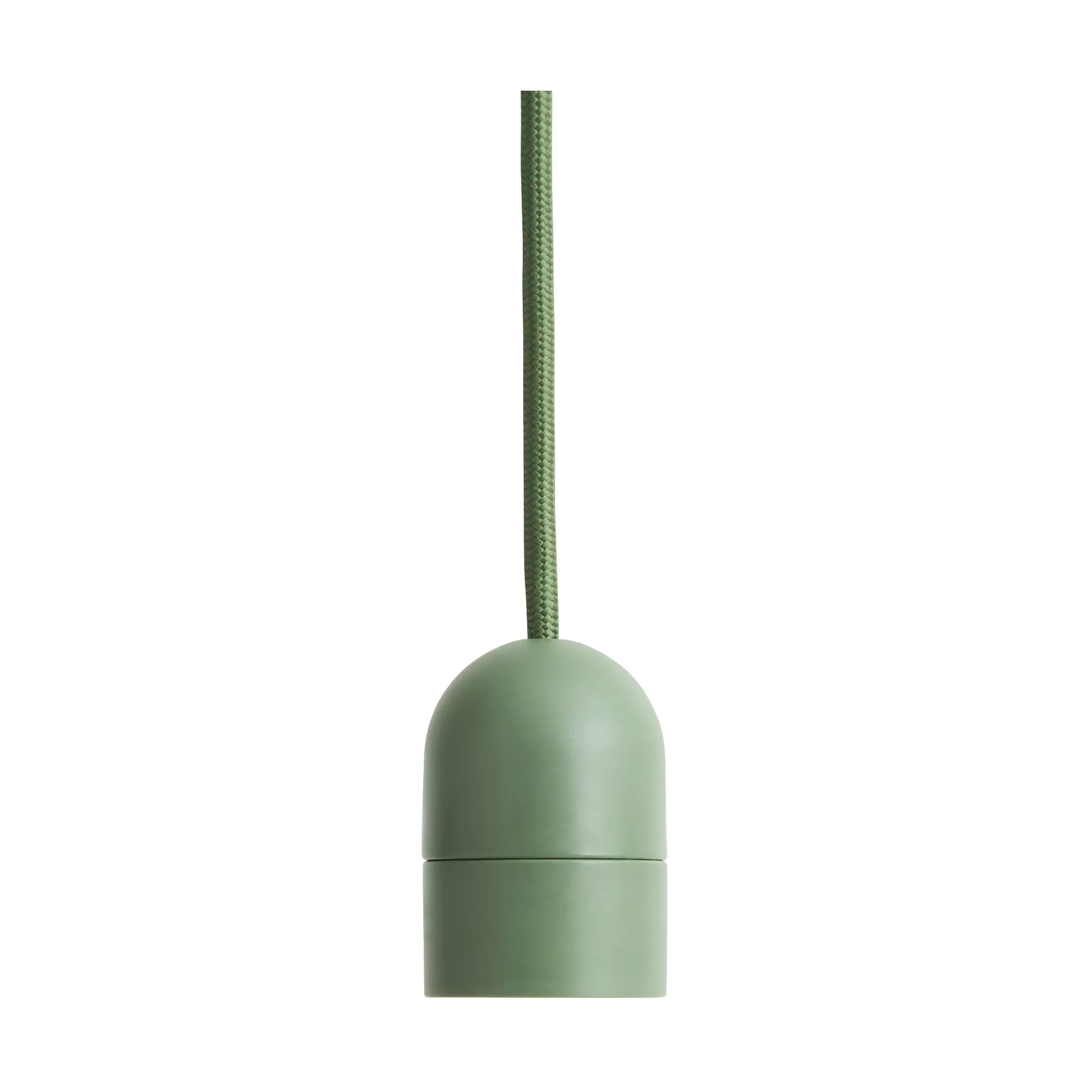 Lámpara colgante Common Pendant Cord set Ø12 cm, Garden green HAY