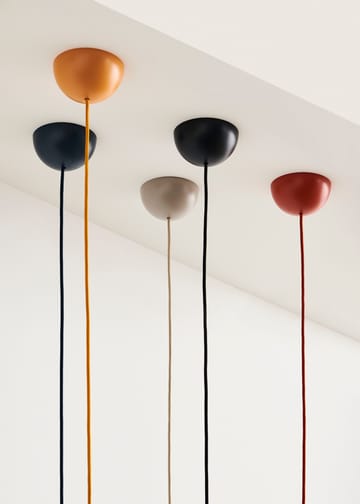Lámpara colgante Common Pendant Cord set Ø12 cm - Rusty red - HAY