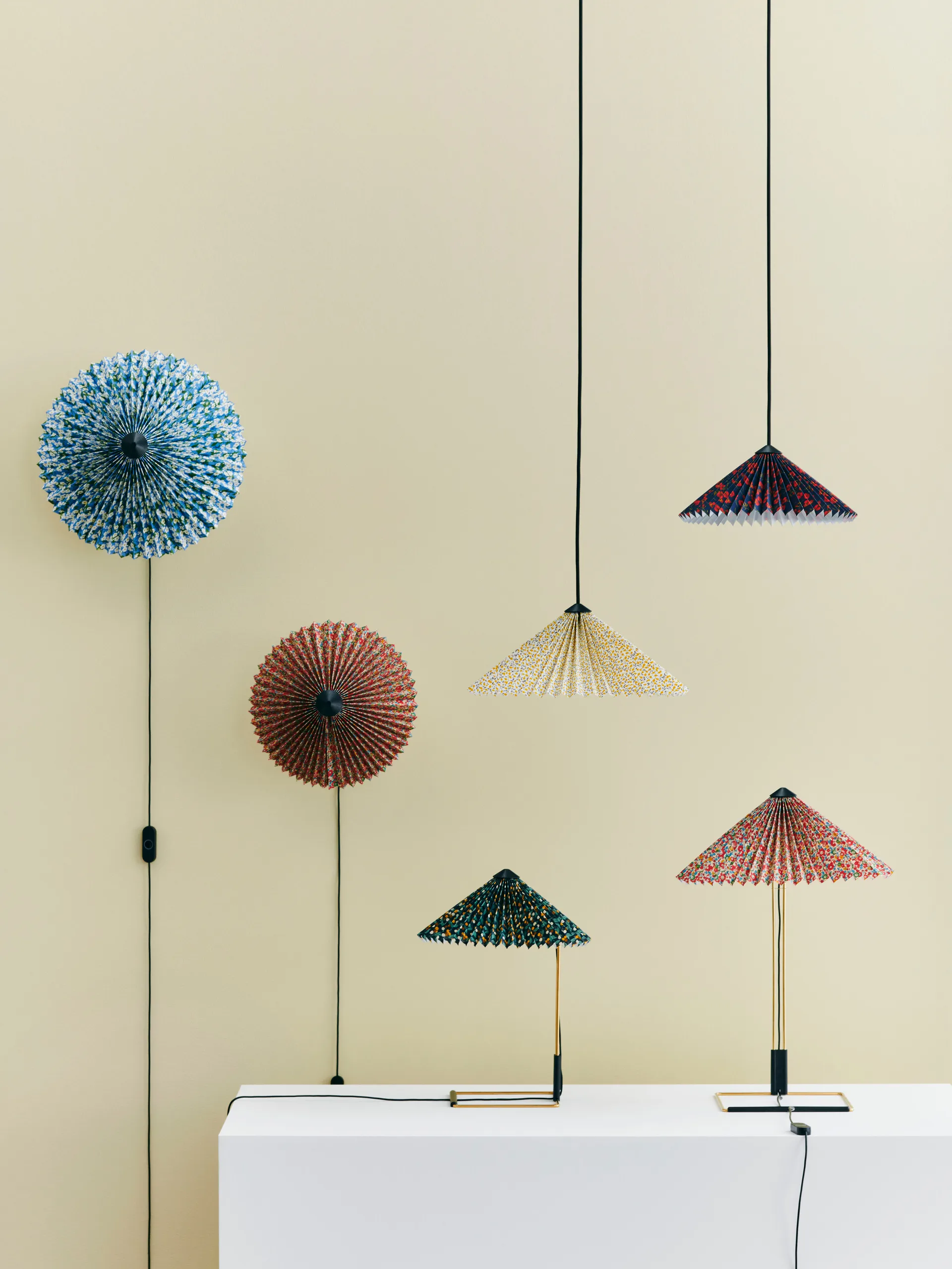 Lámpara colgante Hay x Liberty Matin pendant 38x38 cm, Liberty Ed HAY