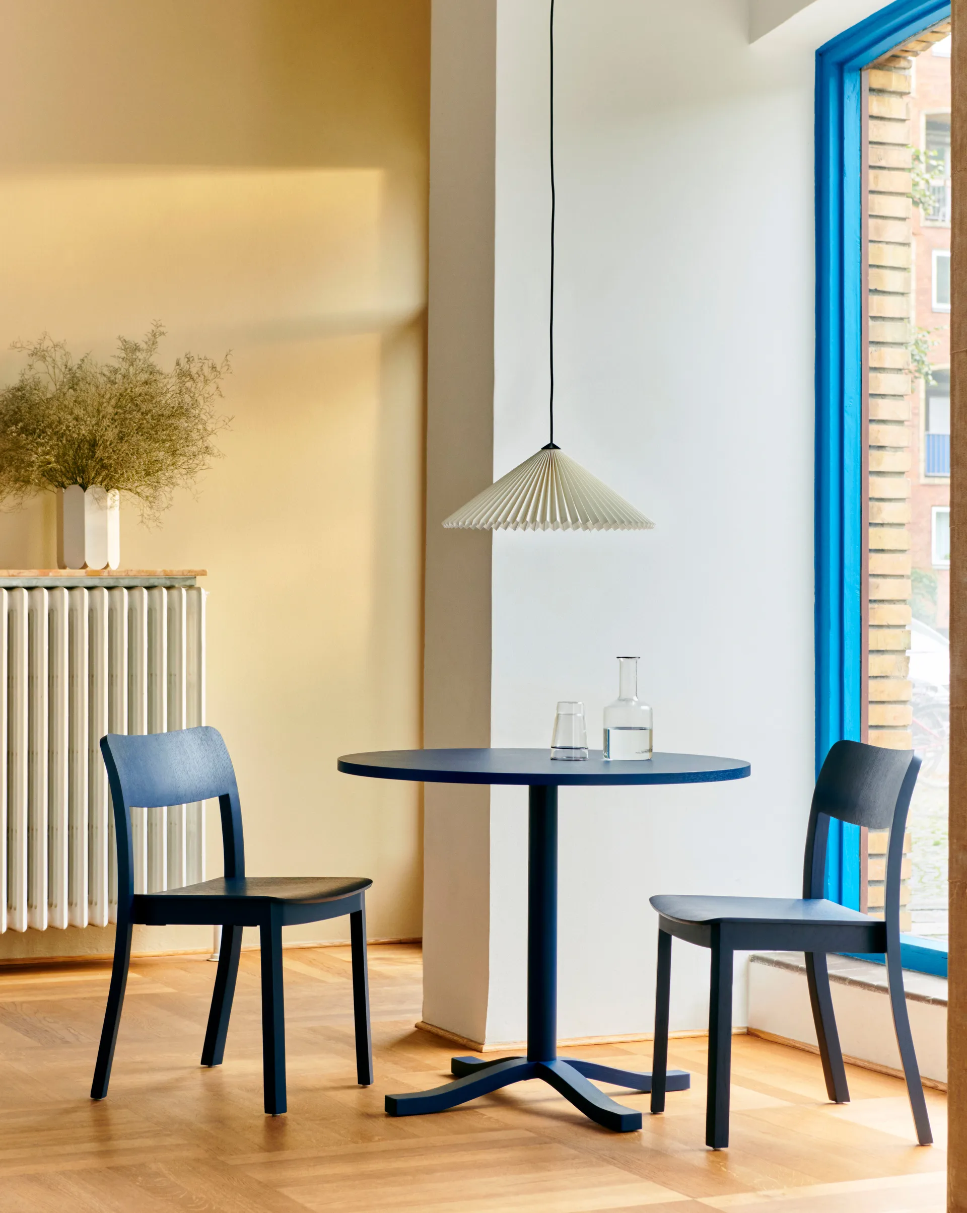 Lámpara colgante Matin Pendant 50x50 cm, White HAY