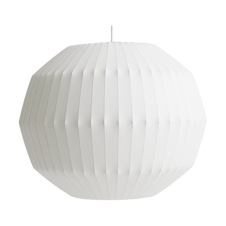 Lámpara colgante Nelson Bubble Angled sphere L - Off white - HAY