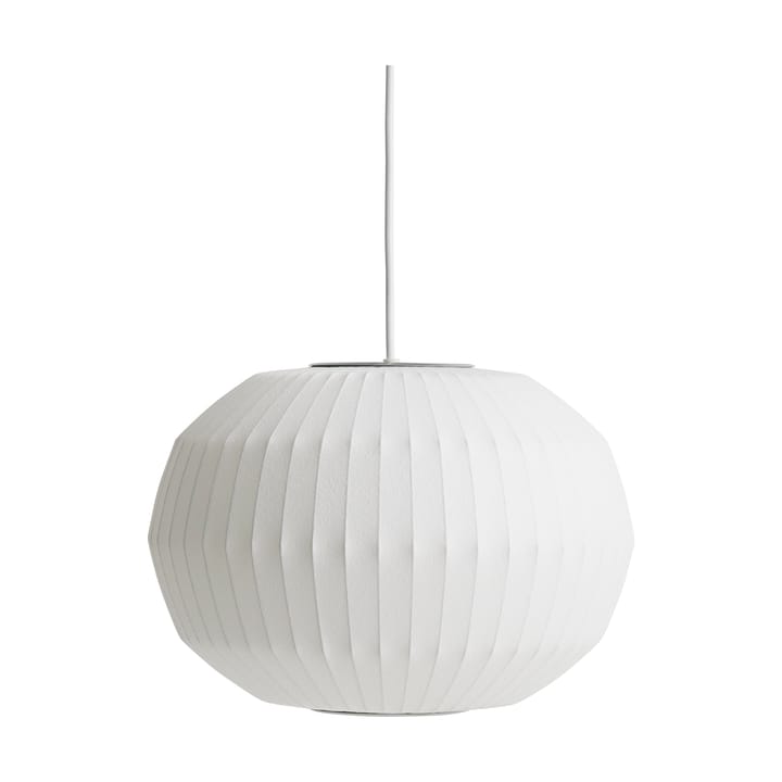 Lámpara colgante Nelson Bubble Angled sphere S - Off white - HAY