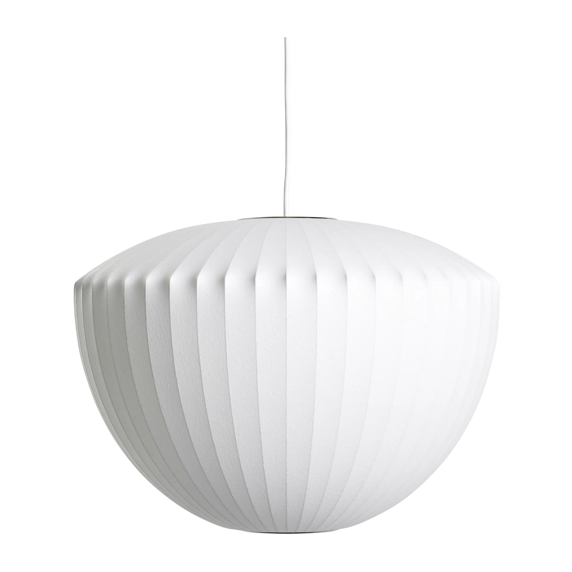 Lámpara colgante Nelson Bubble Apple, Off white HAY