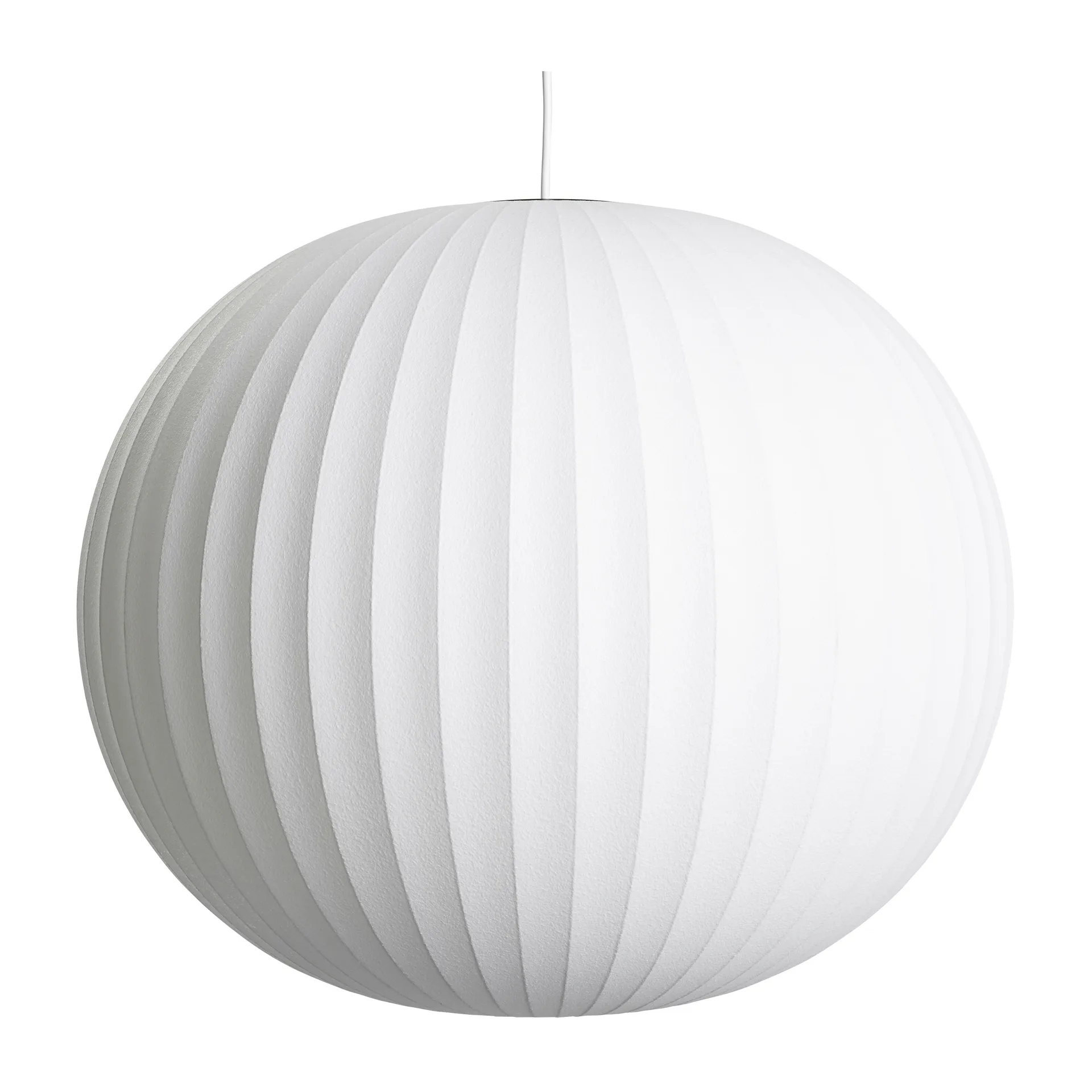 Lámpara colgante Nelson Bubble Ball L, Off white HAY