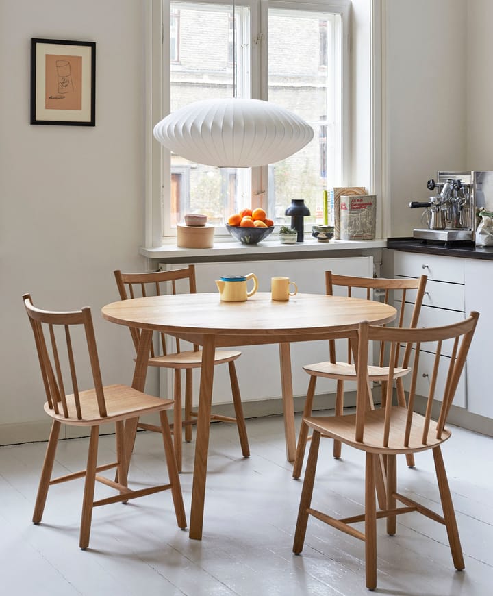 Lámpara colgante Nelson Bubble Saucer M, Off white HAY