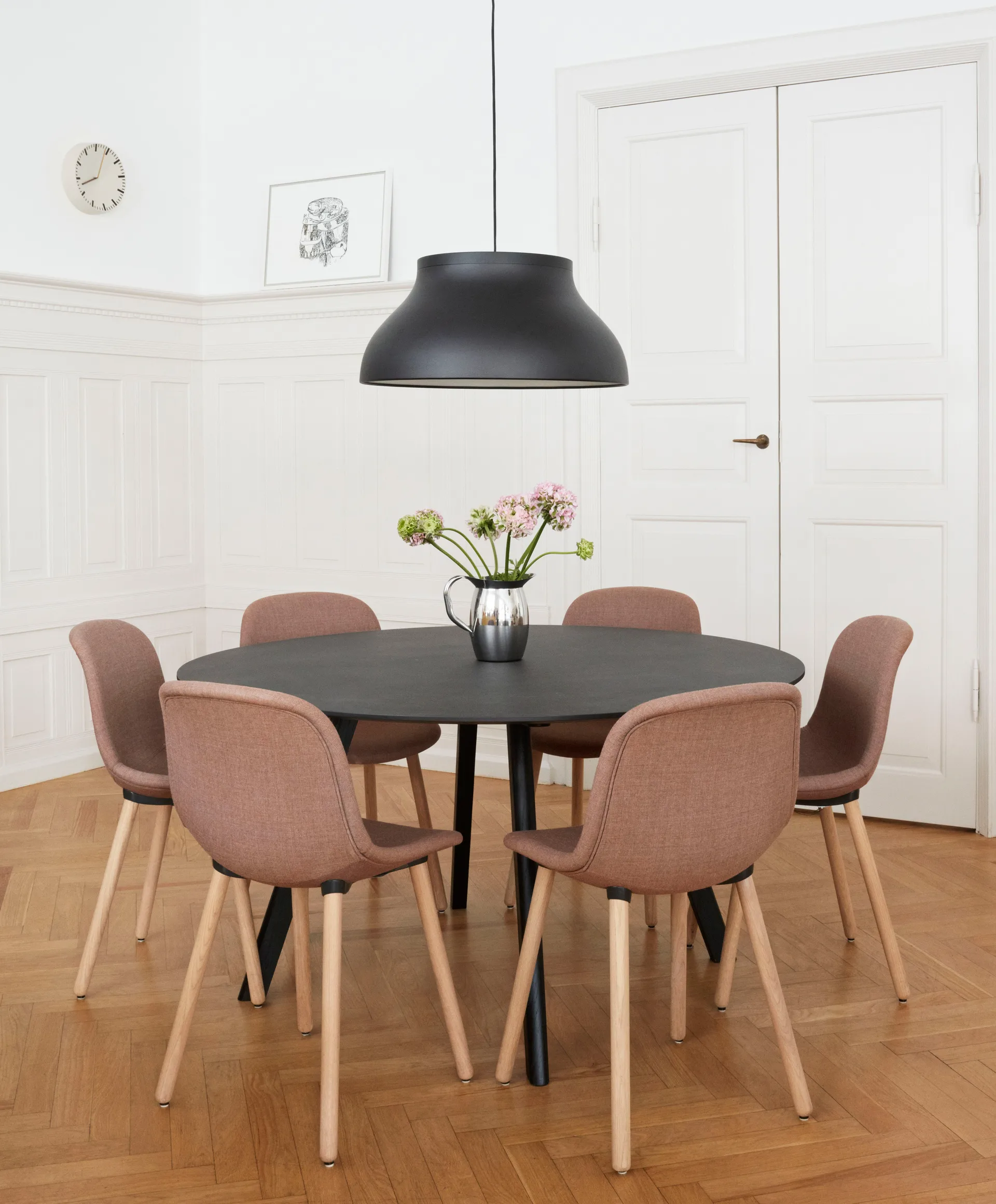 Lámpara colgante PC pendant L Ø60 cm, Soft black HAY