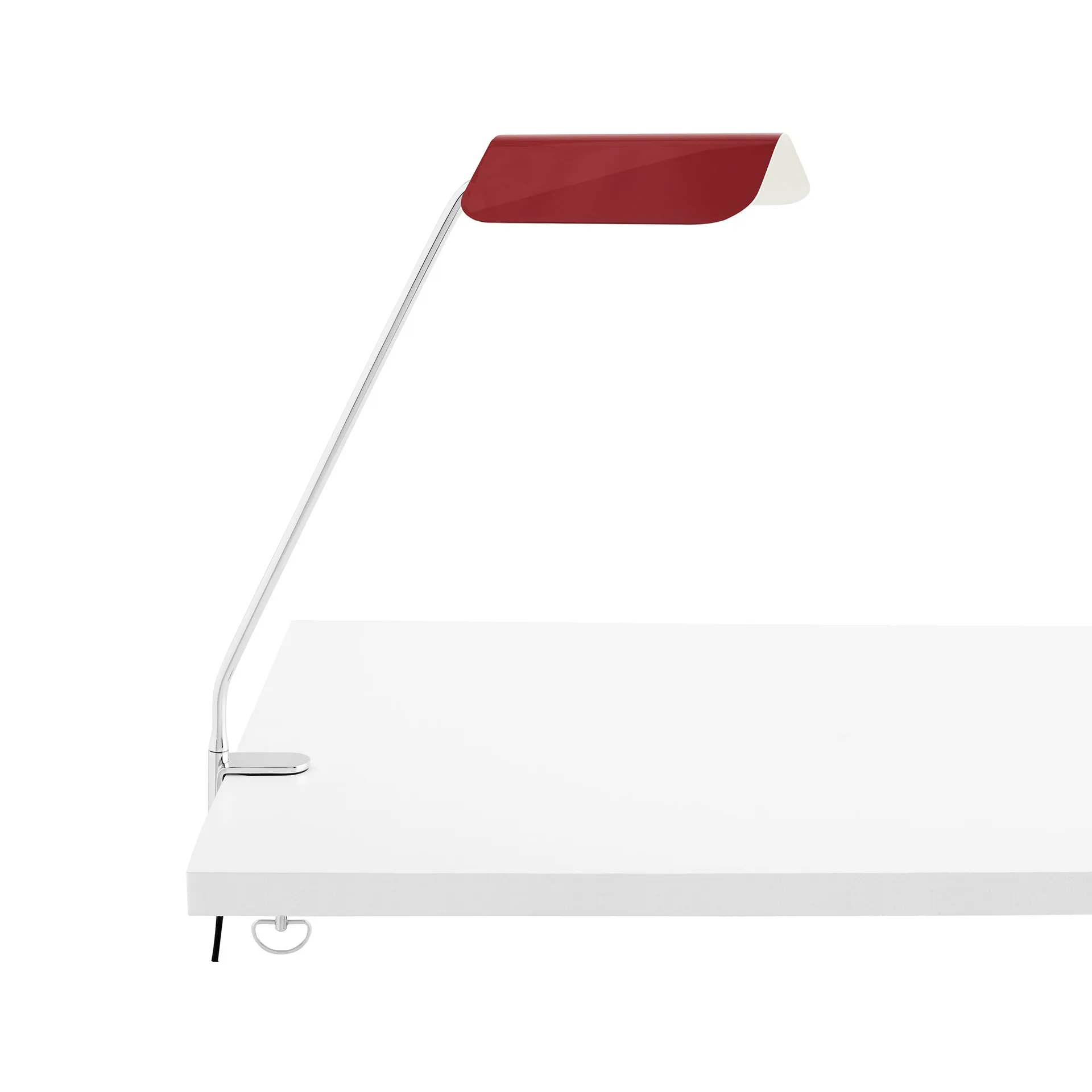 Lámpara de escritorio Apex Clip, Maroon red HAY