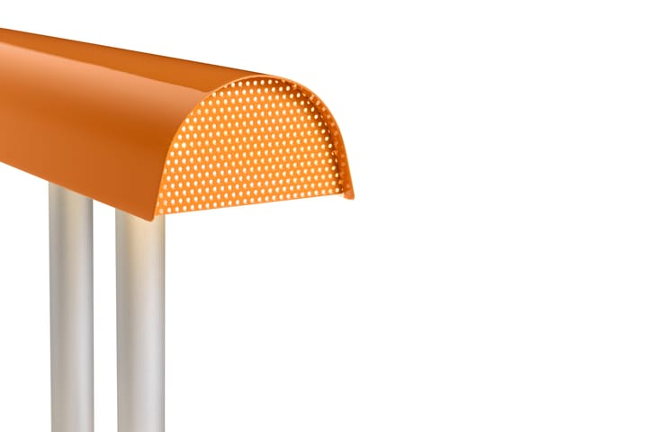 Lámpara de mesa Anagram, Charred naranja HAY