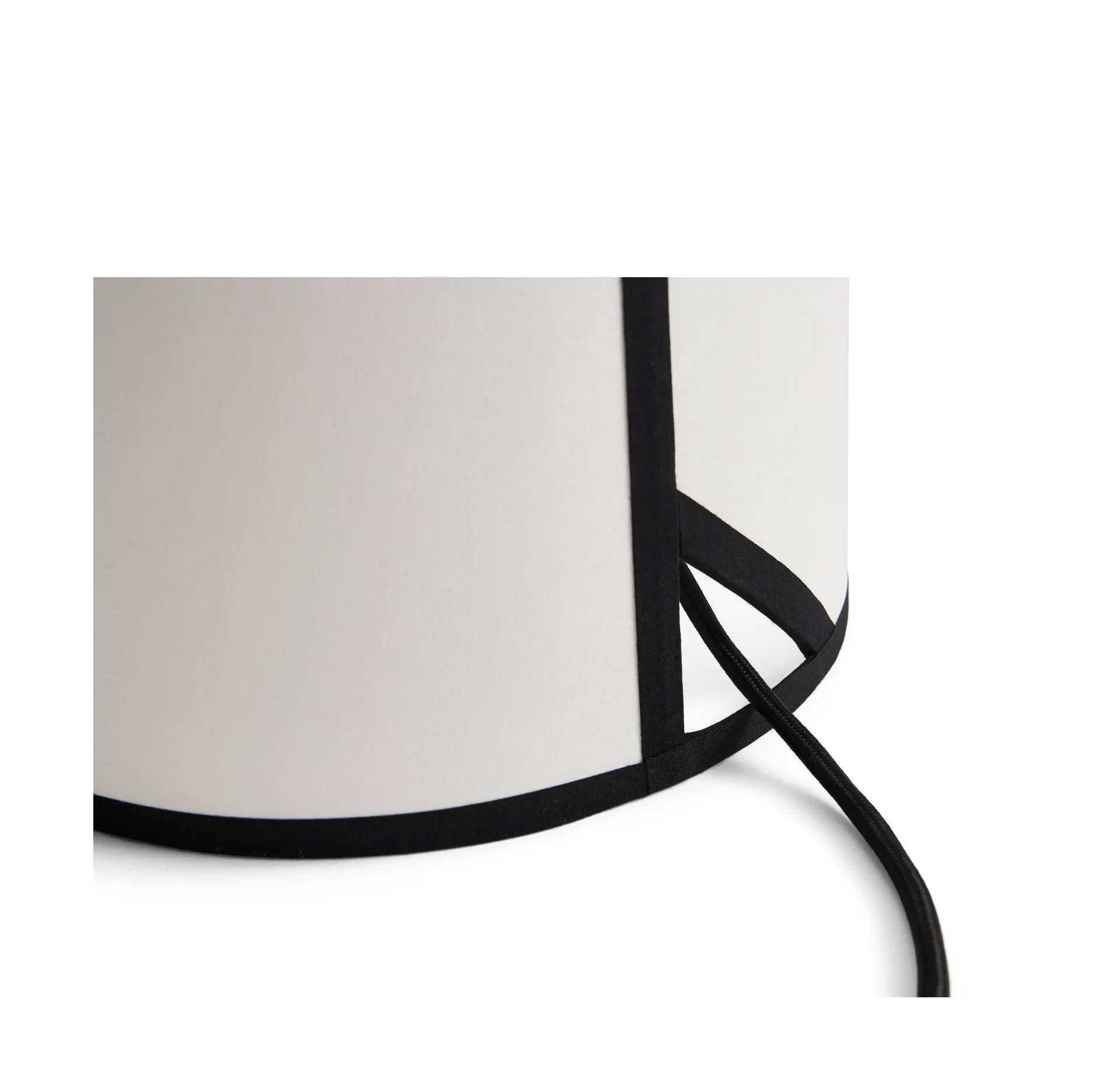 Lámpara de mesa Ava Pyramid 45 cm, Blanco HAY