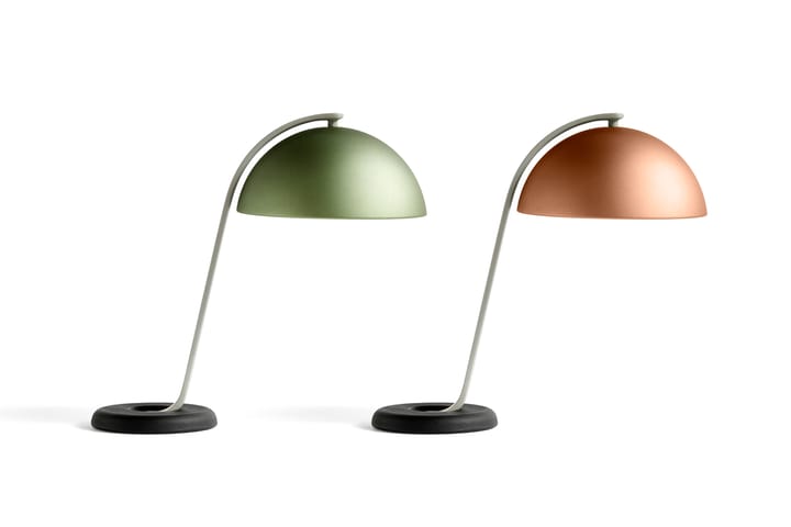 Lámpara de mesa Clye, Mocca anodised HAY